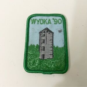 Vintage 1990 Camp Wyoka Girl Guides Guide Patch Badge